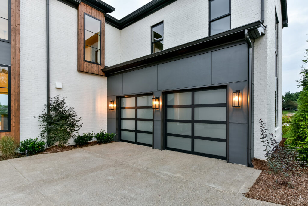 Aluminum Full View Glass Garage Door-2