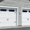 custom glass garage doors-white 4