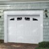 USA Style Garage Door Panel With Glass-4