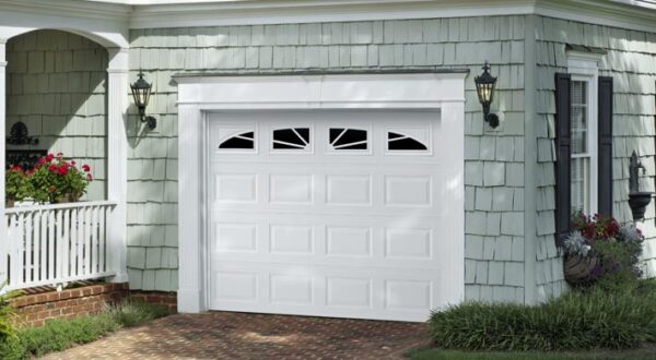 USA Style Garage Door Panel With Glass-4