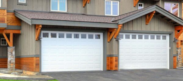 USA Style Garage Door Panel With Glass-3