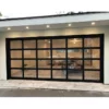 Automatic Electric Sectional Double Skin Wood Car Overhead Steel Garage Doors