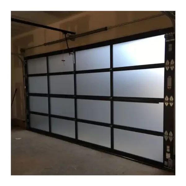 Automatic Electric Sectional Double Skin Overhead Steel Garage Doors