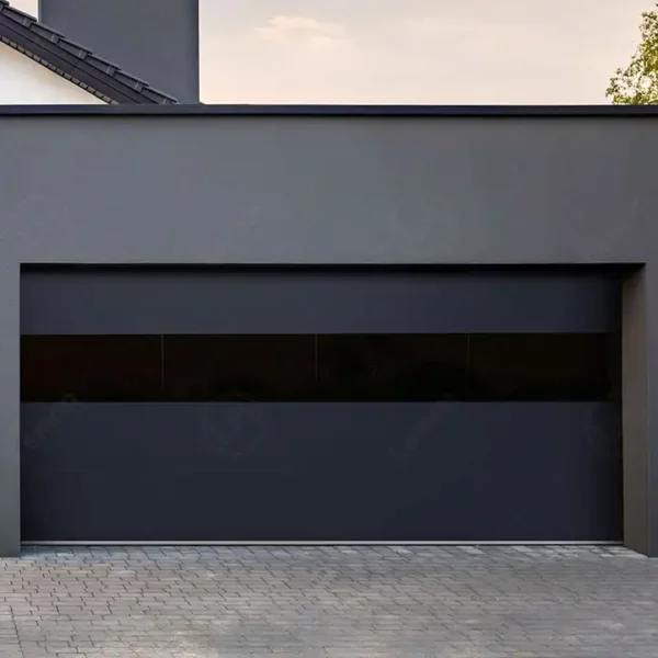 Puerta de garaje seccional simple
