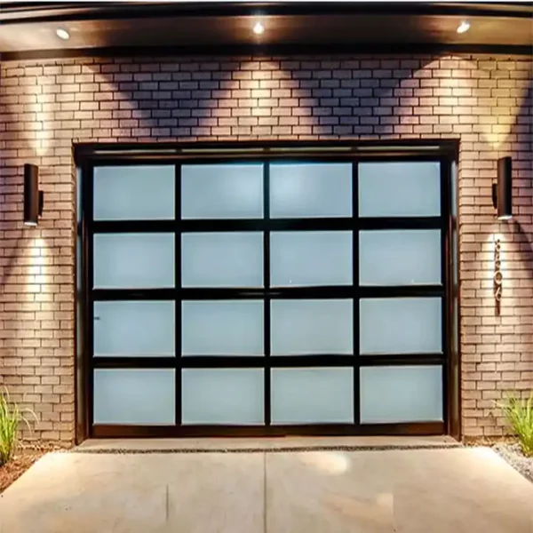 modern glass garage doors prices