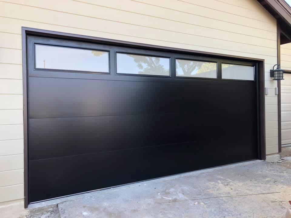 American modern garage door