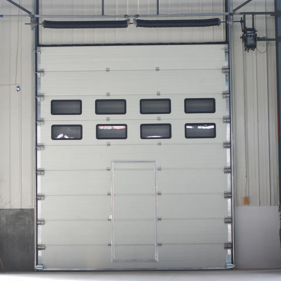 hot sale industrial sectional door china customized